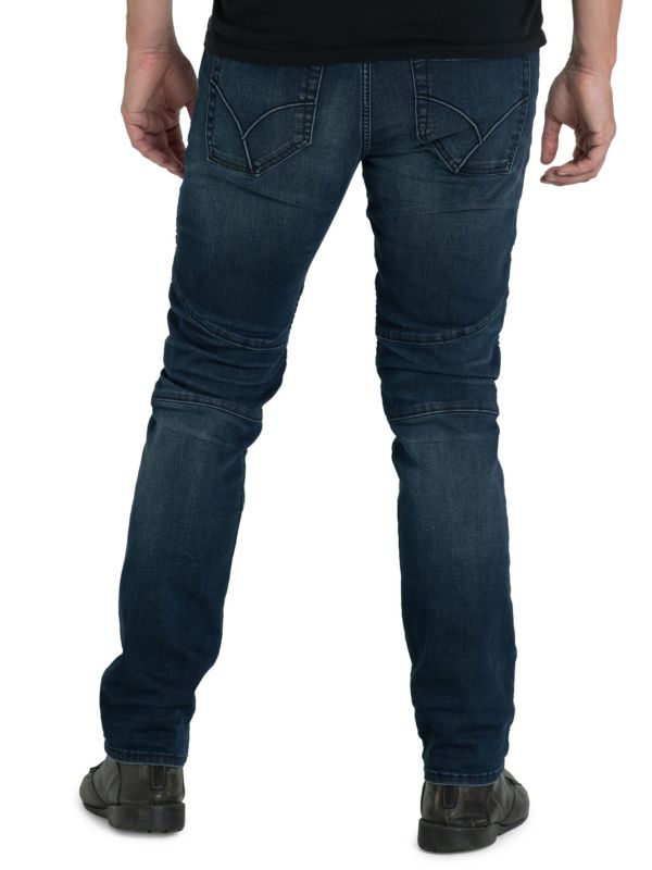 Мужские Джинсы skinny Stitch's Jeans Distressed Slim Fit Stitch's Jeans