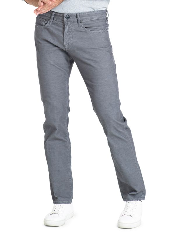 Вельветовые джинсы узкого кроя в деревенском стиле Stitch's Jeans