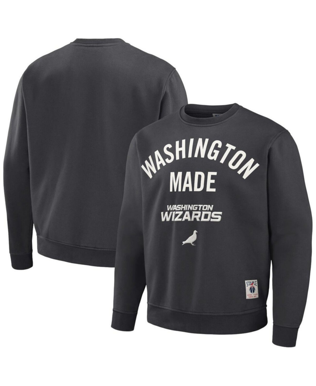 Мужской плюшевый свитшот с вышивкой логотипа NBA x Staple Washington Wizards Staple