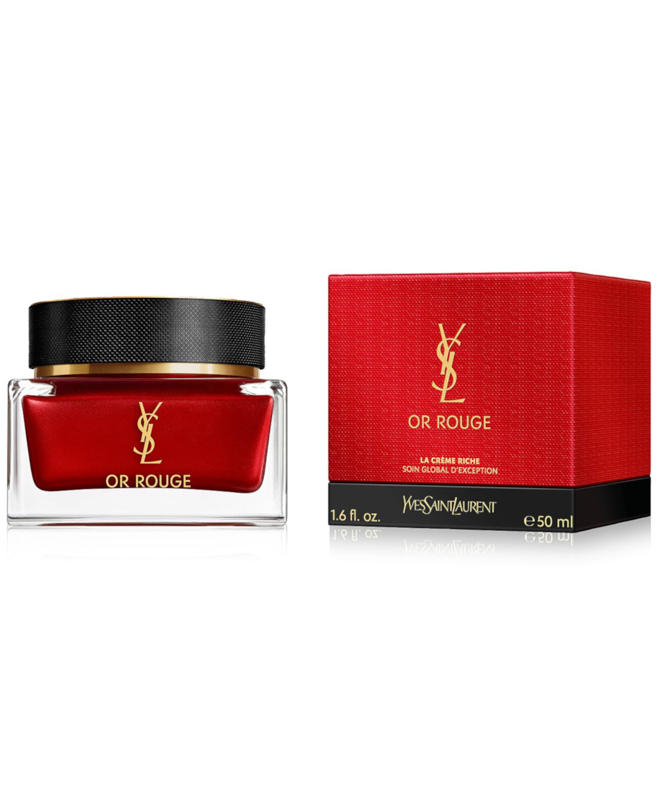 Крем Or Rouge Crème Riche для глубокого увлажнения и восстановления упругости кожи Yves Saint Laurent