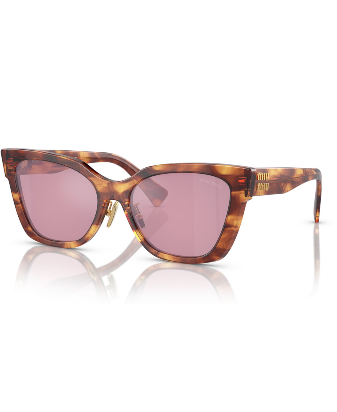 Солнцезащитные очки MIU MIU Women's Sunglasses, Mirror MU 02ZS MIU MIU