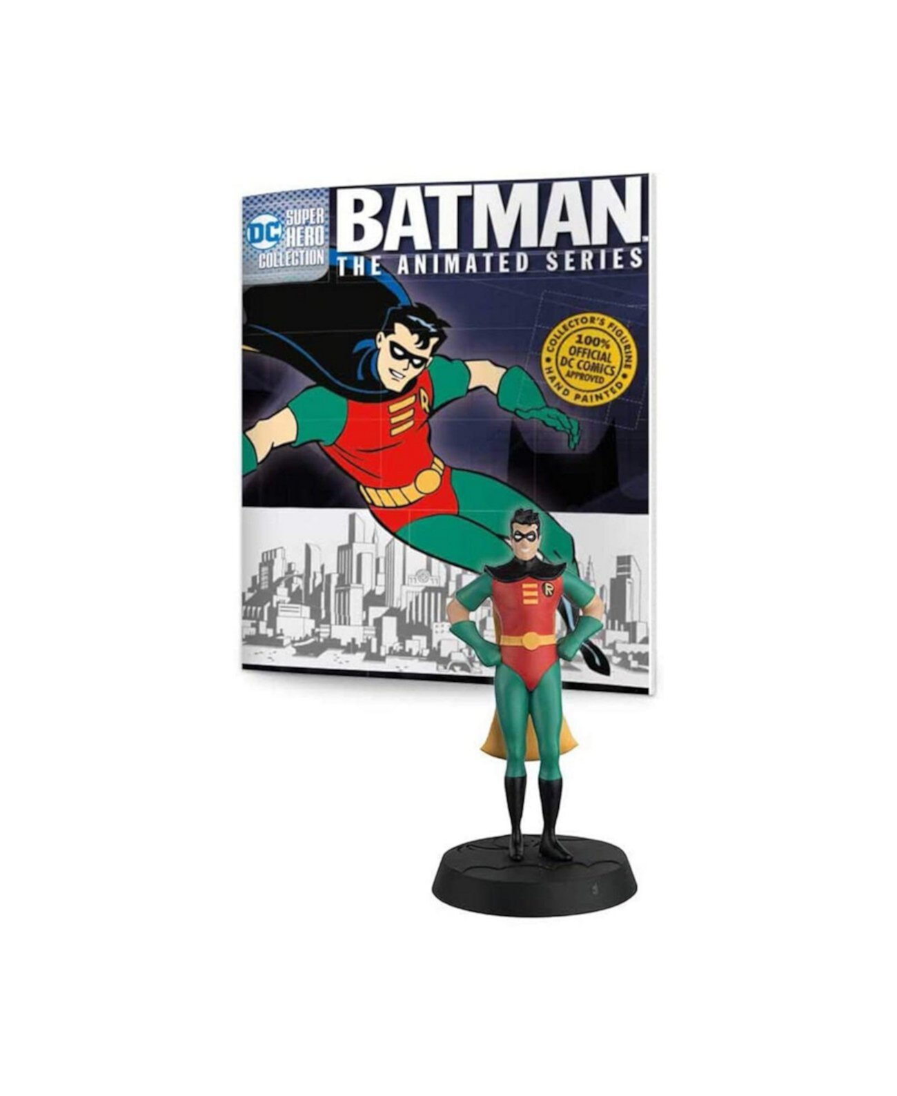 Заказать Другие игрушки и игры DC Super Hero Collection Бэтмен мультсериал  Робин Фигурка Eaglemoss, цвет - многоцветный, по цене 4 360 рублей на  маркетплейсе Usmall.ru