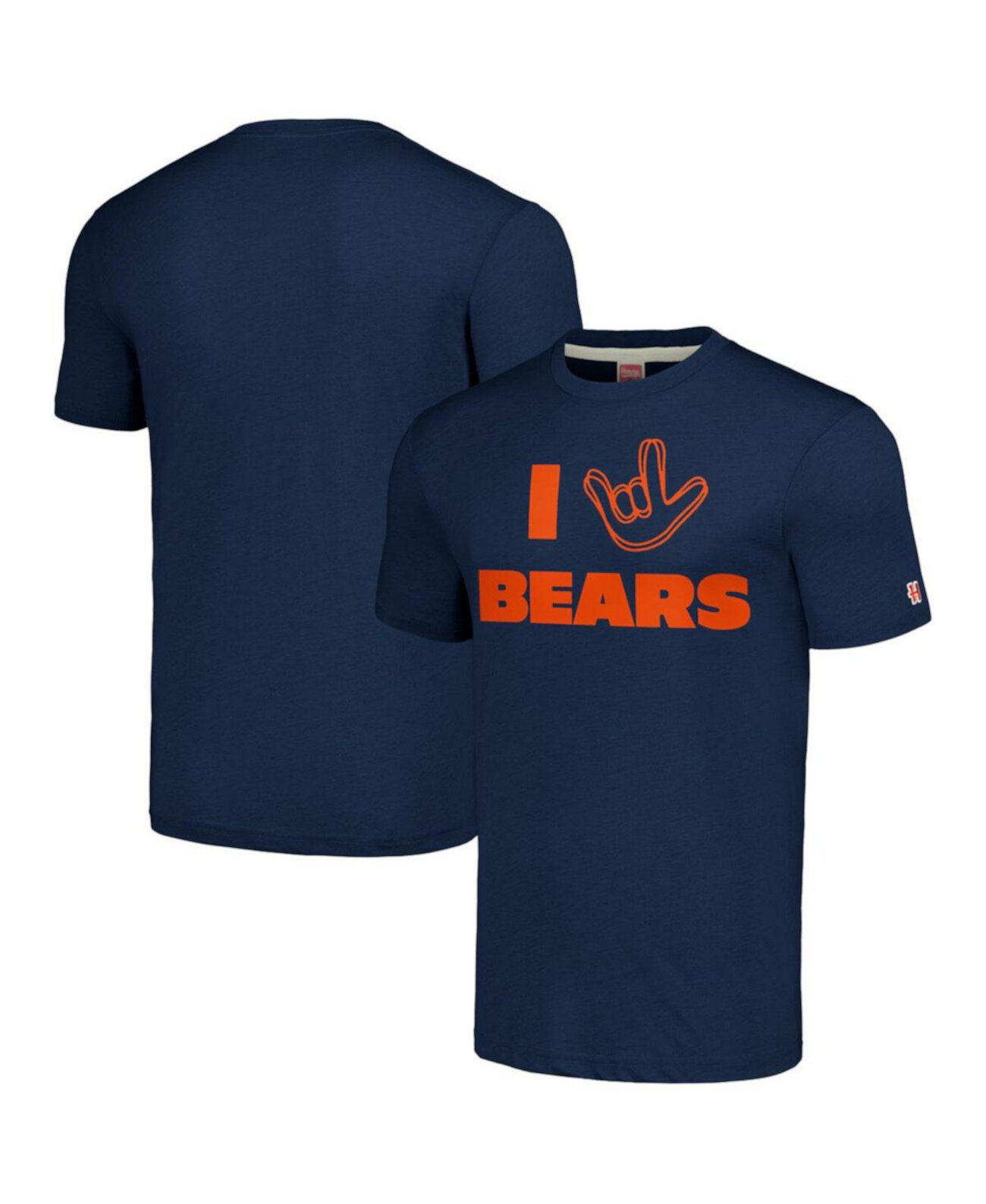  Джерси Homage NFL ASL Collection Chicago Bears Трикомпонентная Футболка Homage