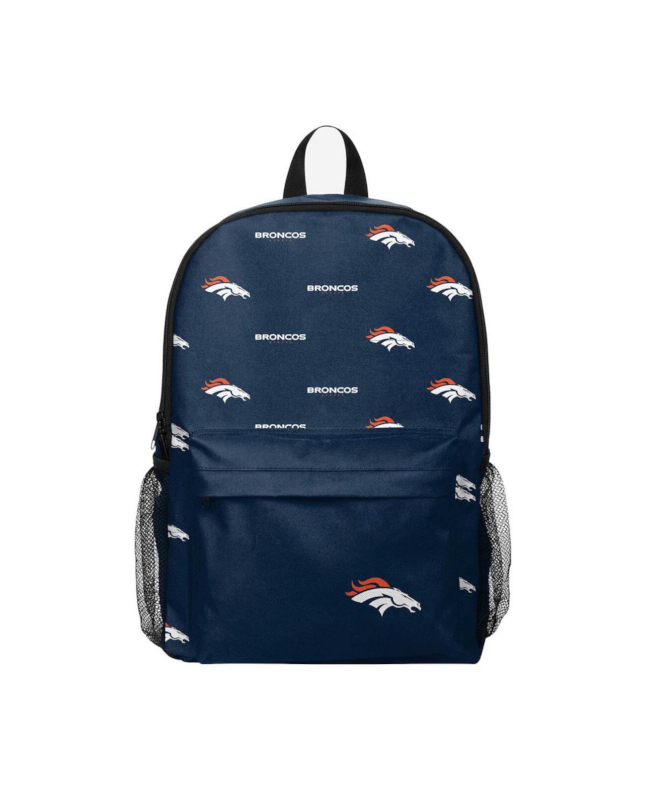 Молодежный рюкзак Denver Broncos с повторяющимся логотипом для мальчиков и девочек FOCO