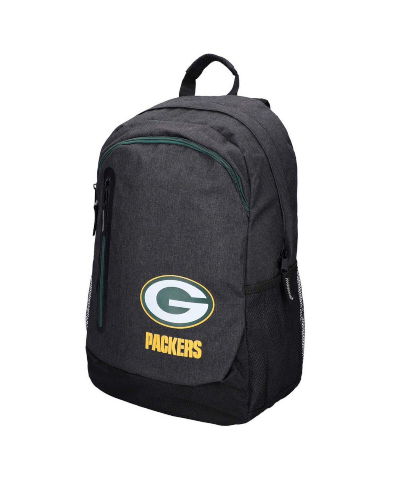 Молодежный рюкзак яркого цвета для мальчиков и девочек, черный, зеленый, залив Packers FOCO
