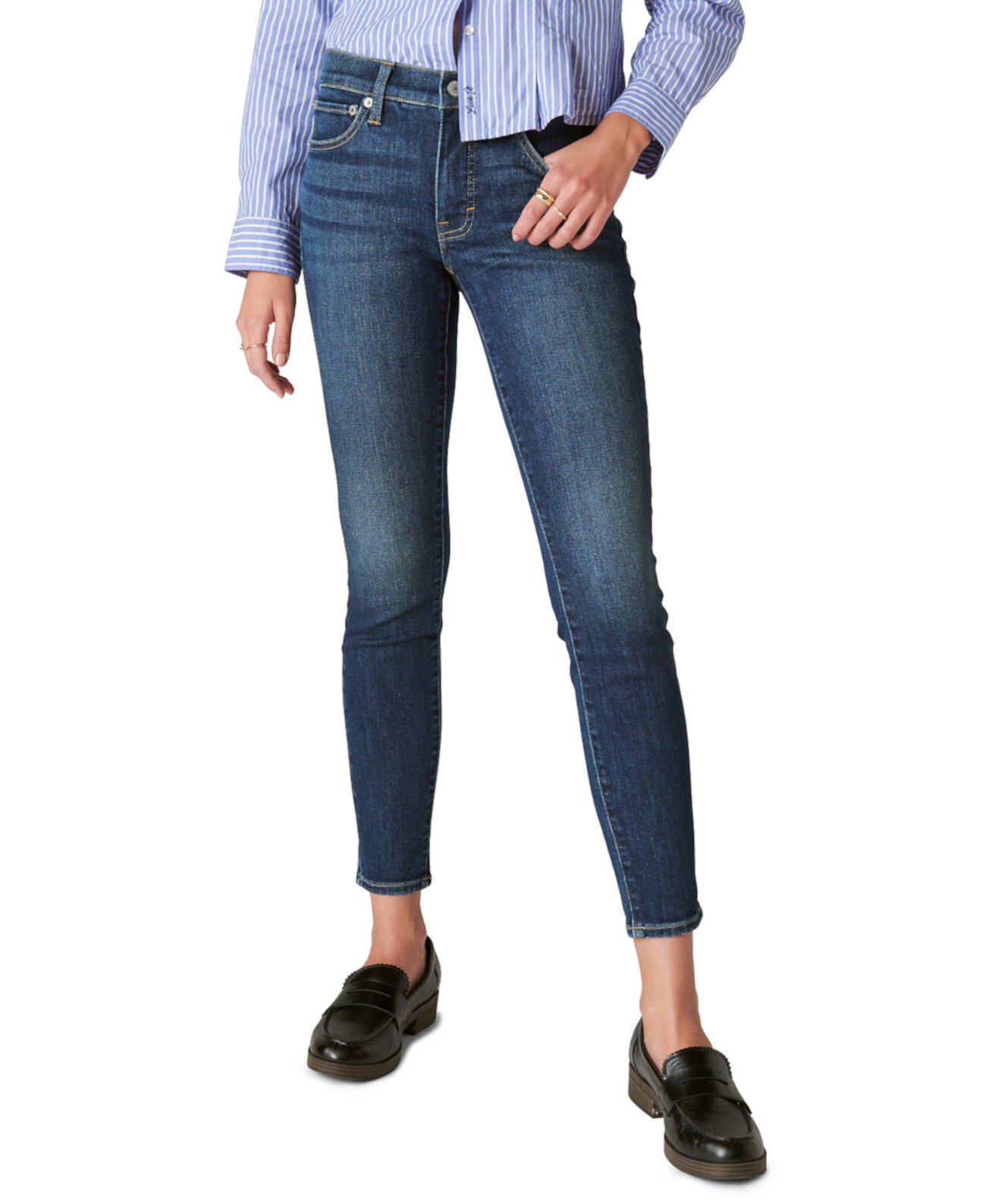 Женские Джинсы skinny Lucky Brand Ava Mid Rise Lucky Brand