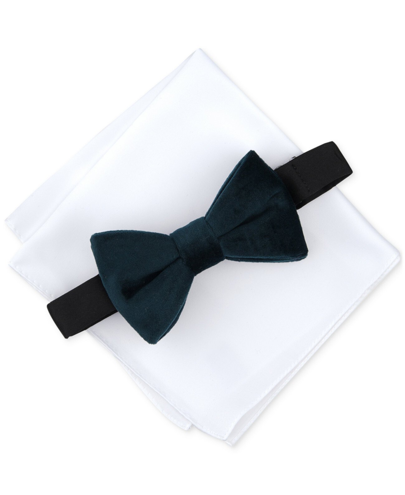 Мужской комплект с однотонным галстуком-бабочкой и нагрудным платком Monroe, созданный для Macy's Alfani