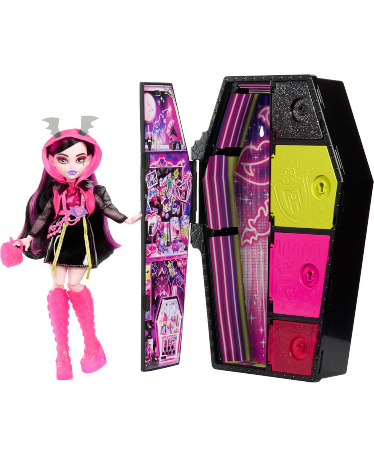 Кукла, Дракулаура, Skulltimate Secrets - Neon Frights Monster High