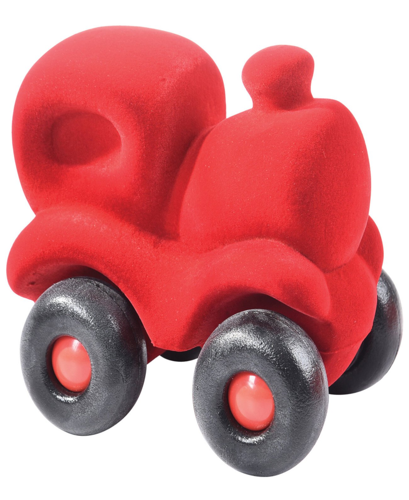 Красный игрушечный поезд Choo Choo Rubbabu