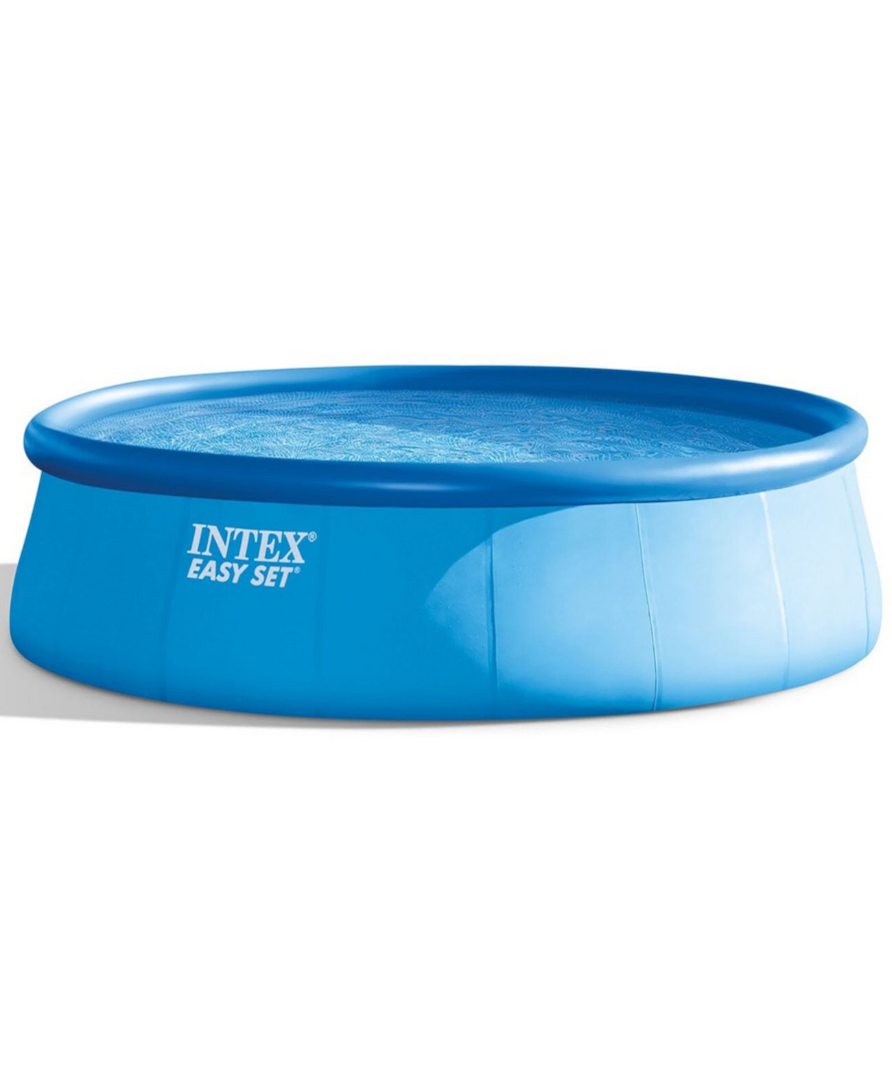 Надувной бассейн Easy Set размером 18 x 48 дюймов с фильтрующим насосом Intex