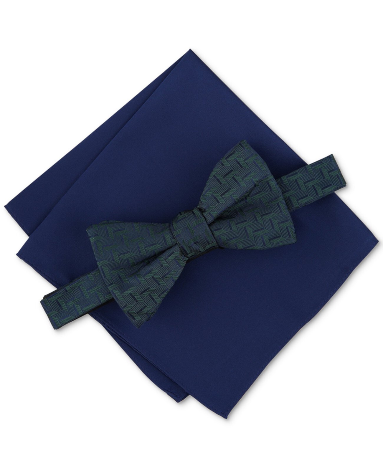 Мужской комплект с галстуком-бабочкой и нагрудным платком Belton с геопринтом, созданный для Macy's Alfani