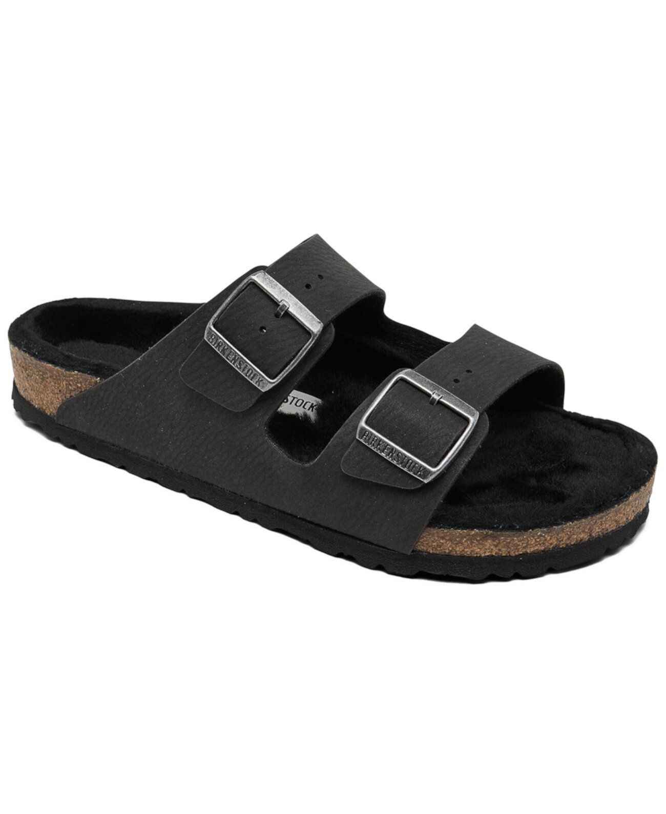 Мужские микрофибровые с меховой подкладкой сандалии Birkenstock Arizona Birkenstock