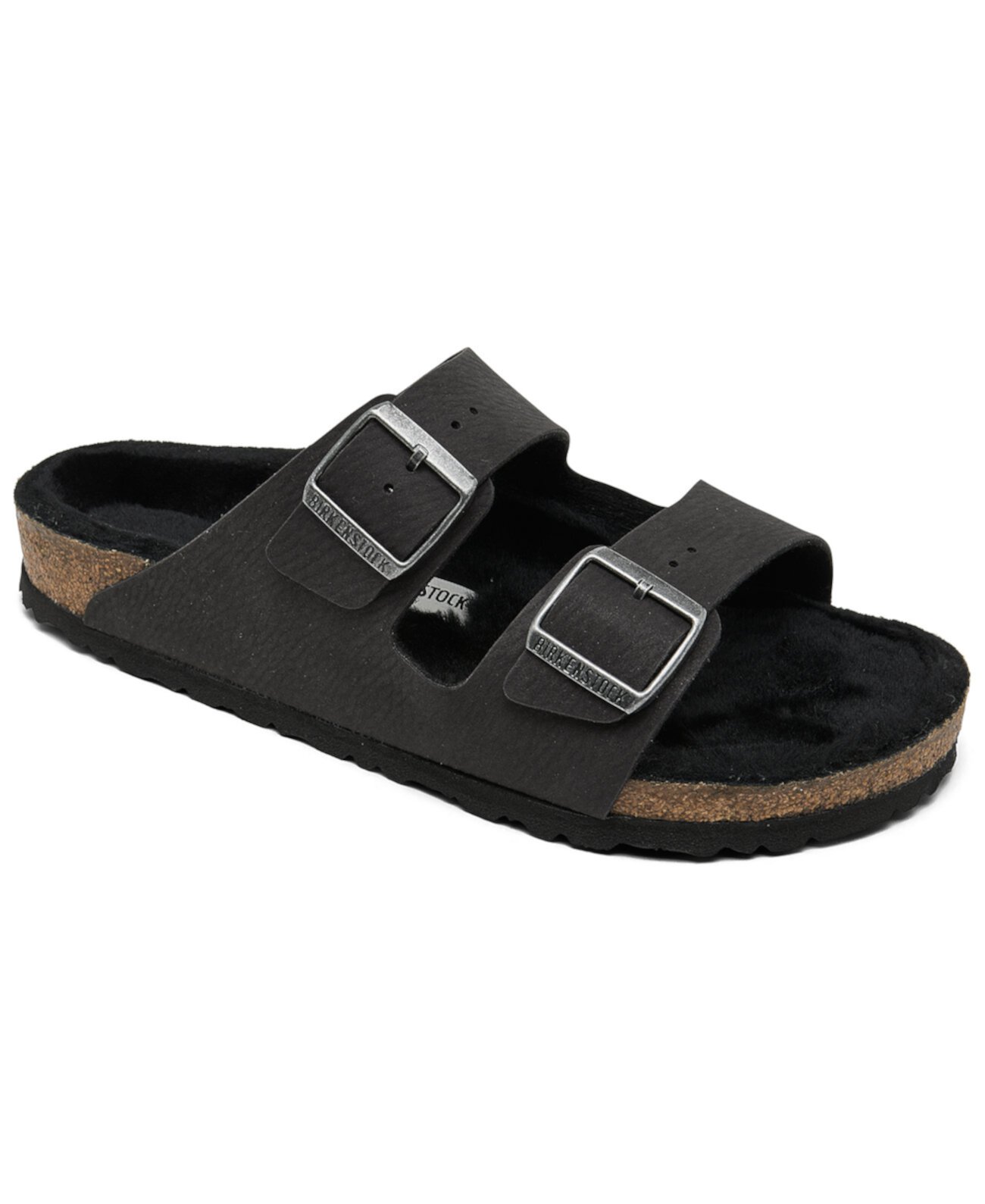 Мужские Сандалии на плоской подошве Birkenstock Arizona с овечьей шерстью и микрофиброй Birkenstock