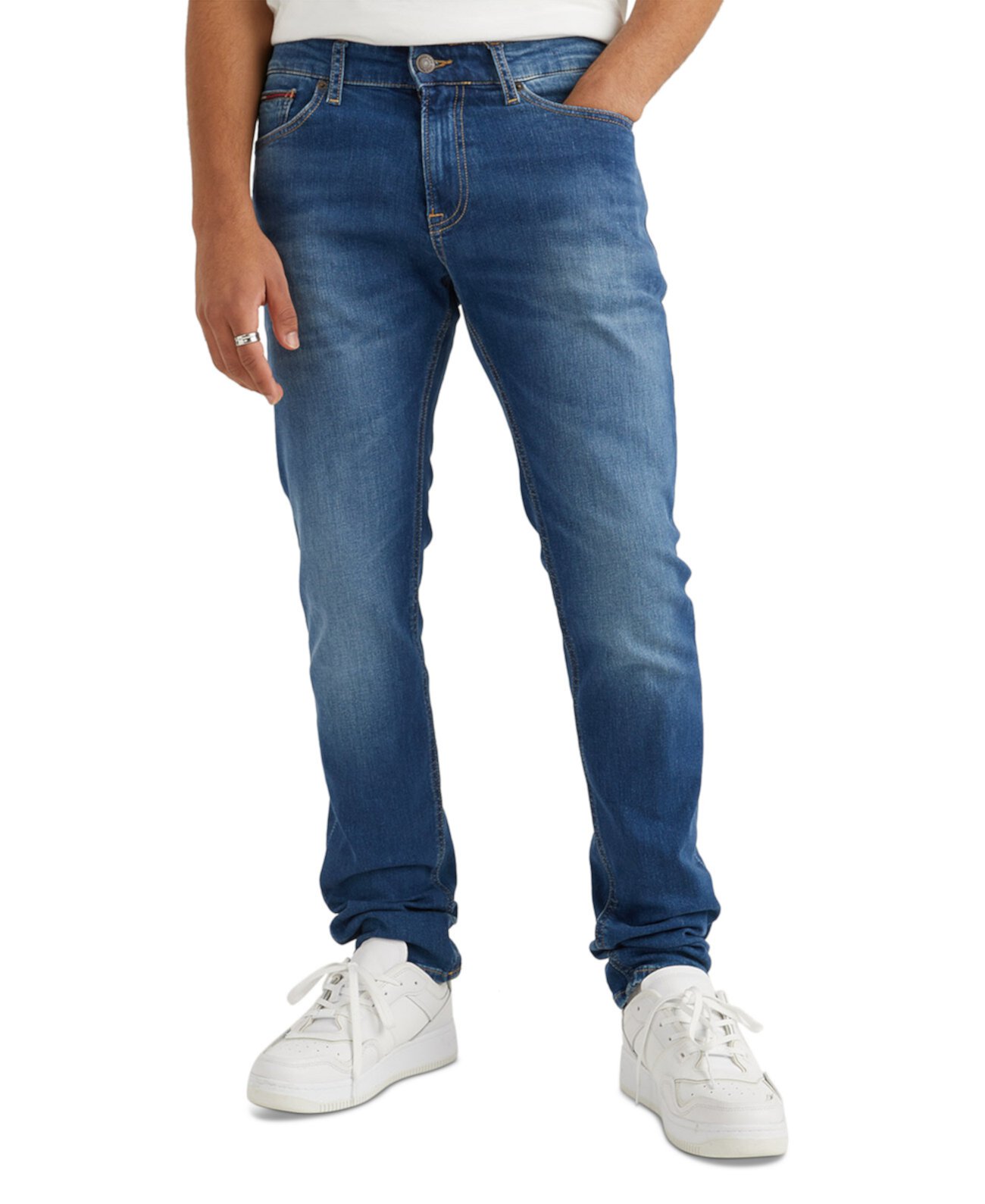 Мужские Джинсы skinny Tommy Hilfiger Scanton Slim-Fit Tommy Hilfiger