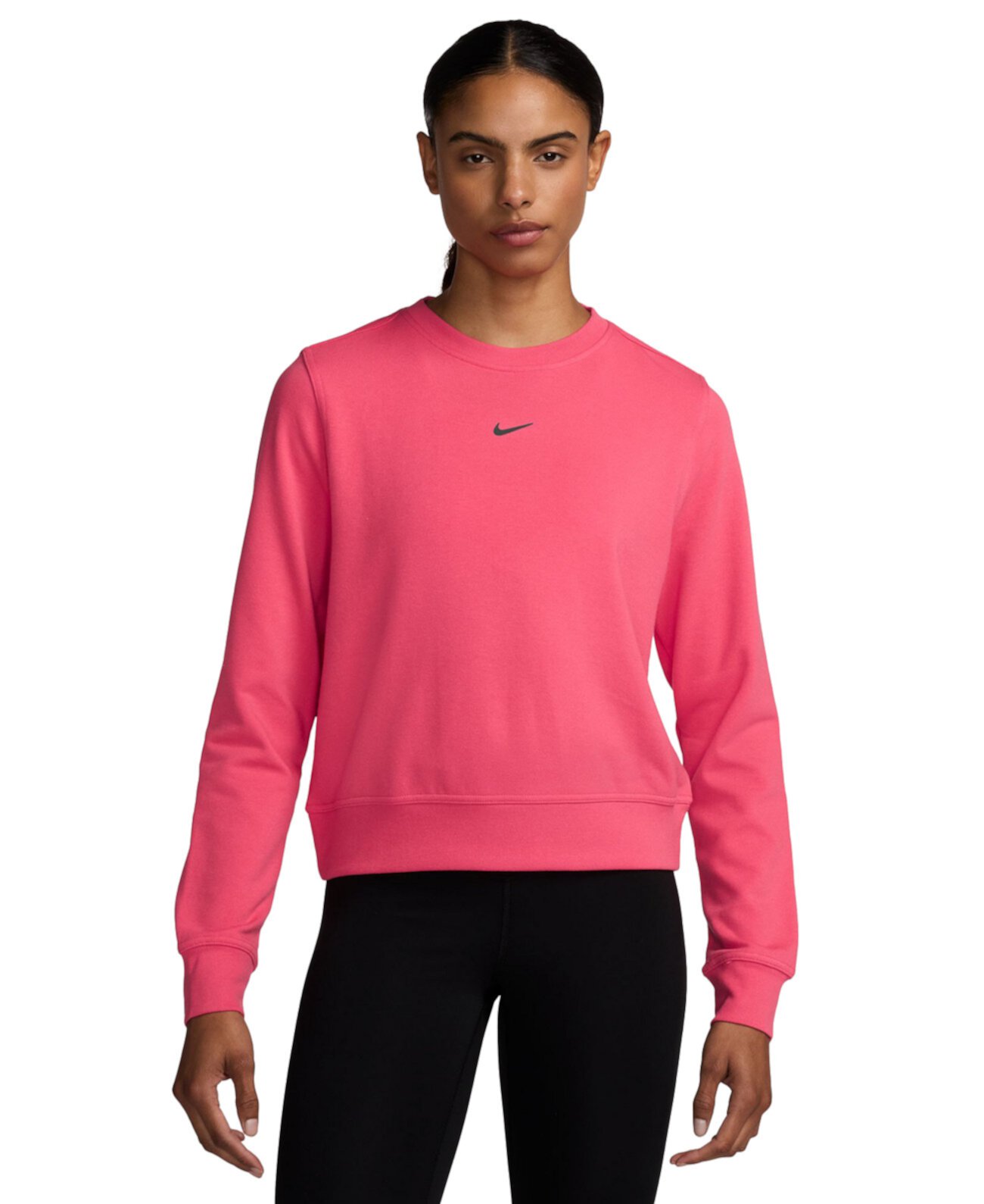 Женская толстовка Nike Dri-FIT One с круглым вырезом и технологией отвода влаги Nike