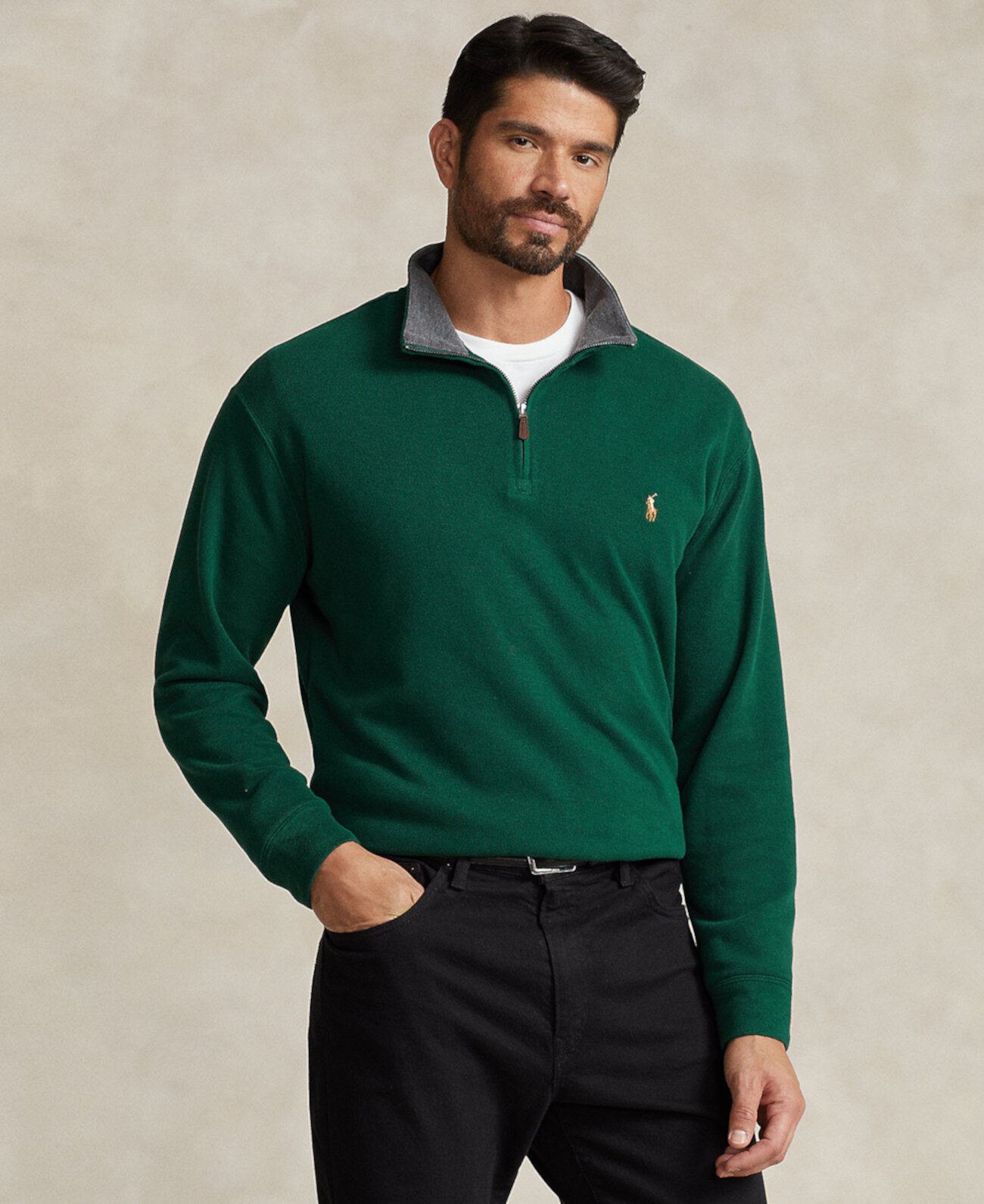 Мужской пуловер с коротким замком Ralph Lauren Ralph Lauren