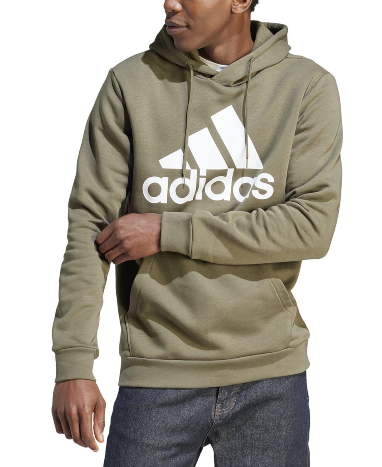Men's Essentials Fleece Big Logo Hoodie Adidas
