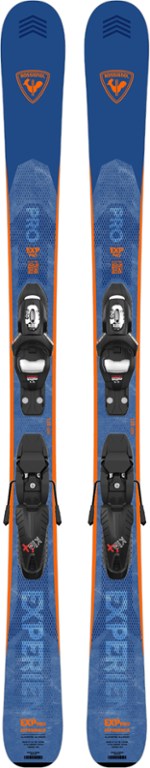 Испытайте профессиональные лыжи с креплениями Kid-X — детские — 2023/2024 г. ROSSIGNOL