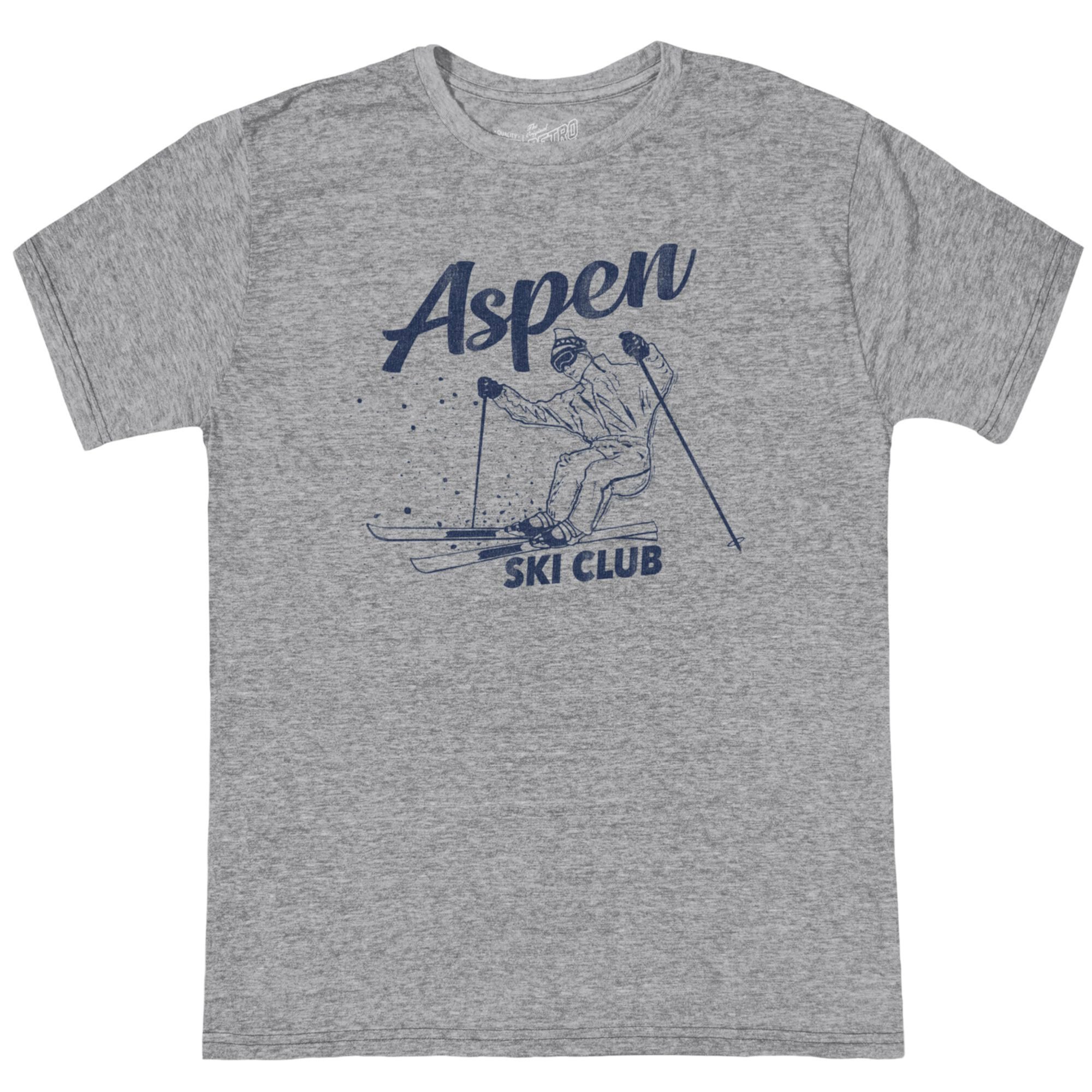 Футболка Aspen Ski Club Tri-Blend с круглым вырезом (для больших детей) The Original Retro Brand Kids