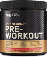 Gold Standard Pre-Workout For Performance and Energy Fruit Punch -- 30 Servings (Порции) Optimum Nutrition