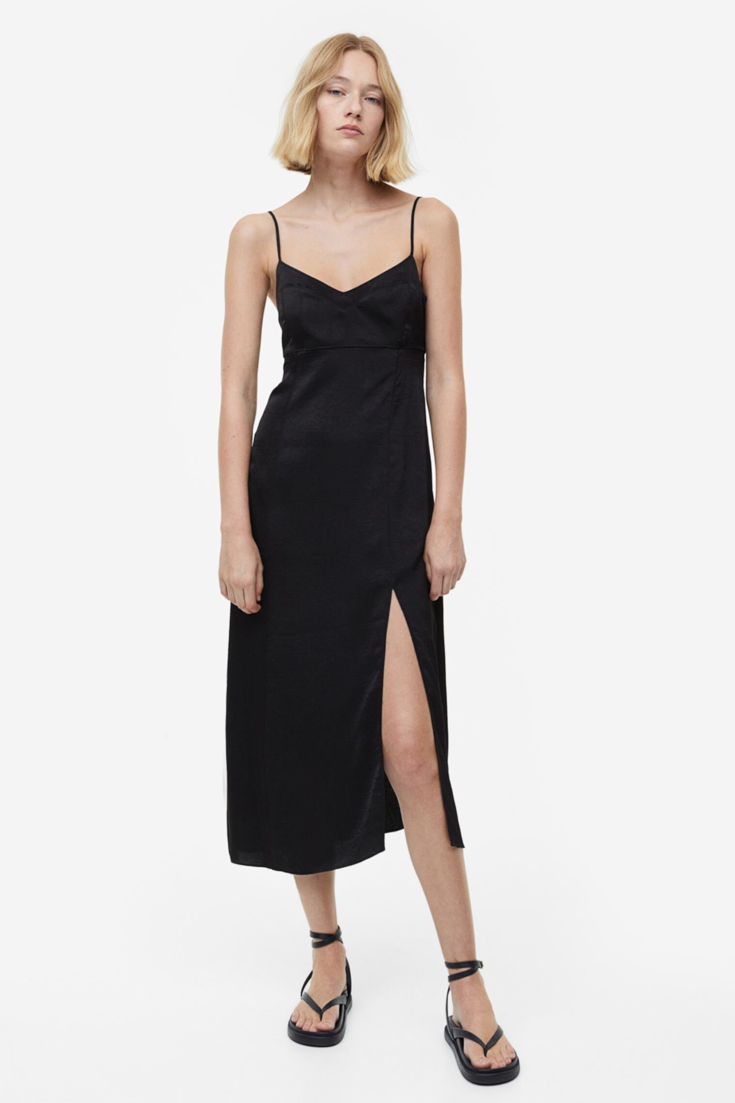 Платье с открытой спиной H&M