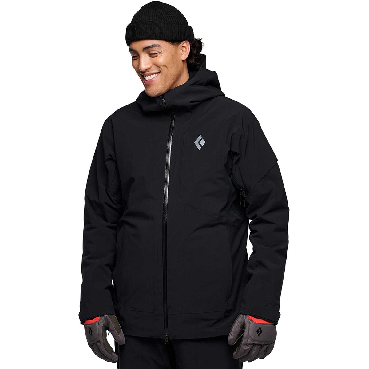 Куртка Recon Insulated Shell для зимних видов спорта, теплая, водонепроницаемая, Regular Fit Black Diamond