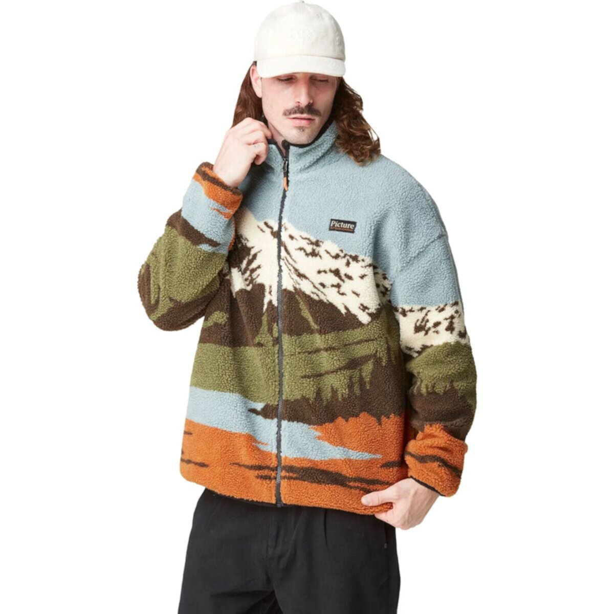 Мужская Флисовая кофта Picture Organic Hafdals Zip Fleece Picture Organic