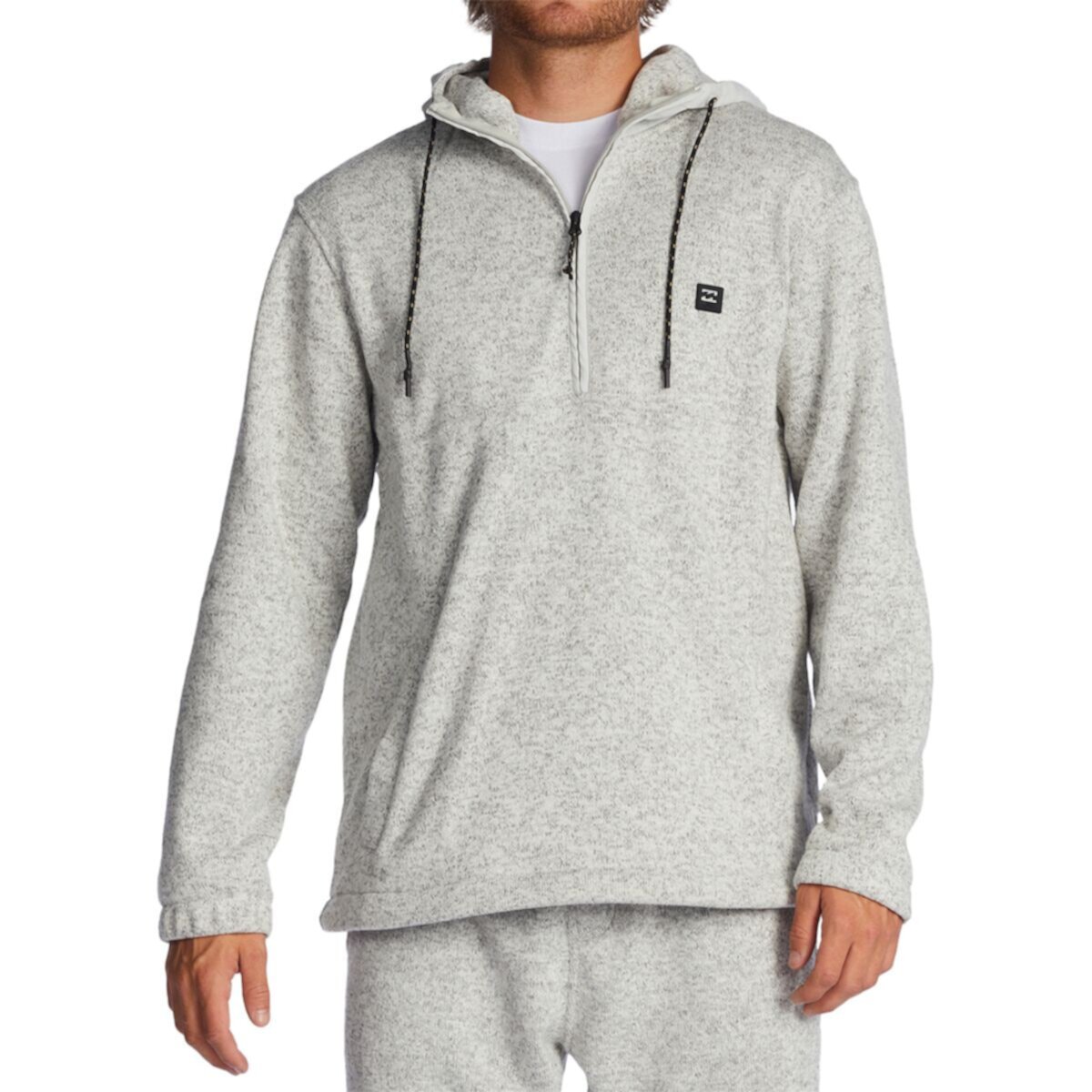 Мужская Флисовая кофта Billabong Boundary Hooded Half-Zip Pullover Billabong