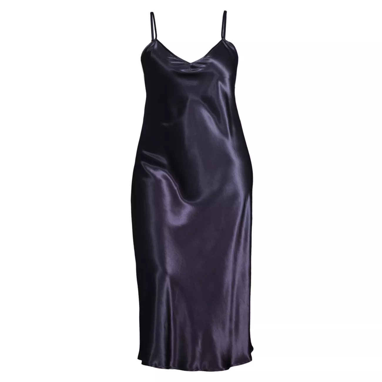 Атласное платье миди с комбинацией Cabaret Baacal, Plus Size