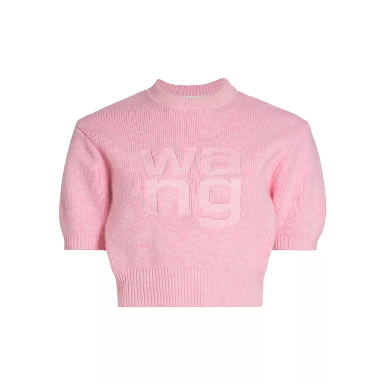 Logo Cropped Sweater Alexander Wang