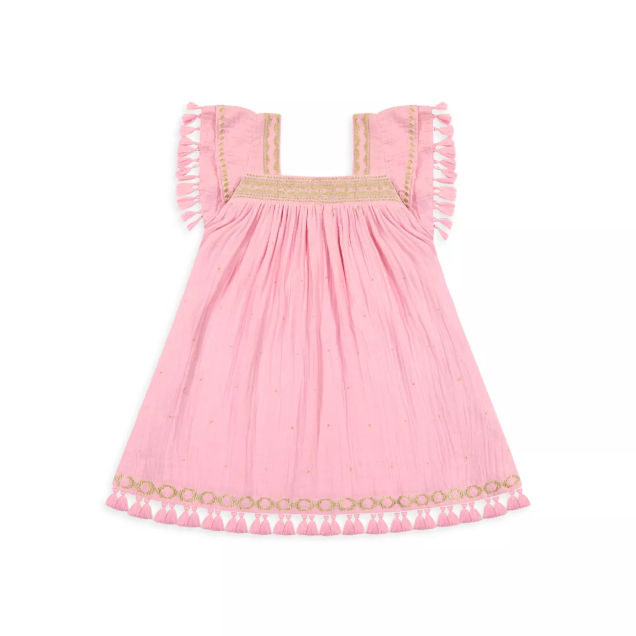 ​Маленькая девочка &amp; Платье Serena с кисточками для девочек Mer St. Barth