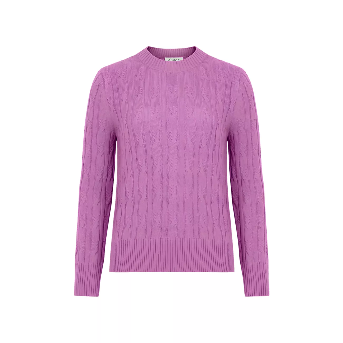 Linden Wool-Blend Cable-Knit Sweater Knitss