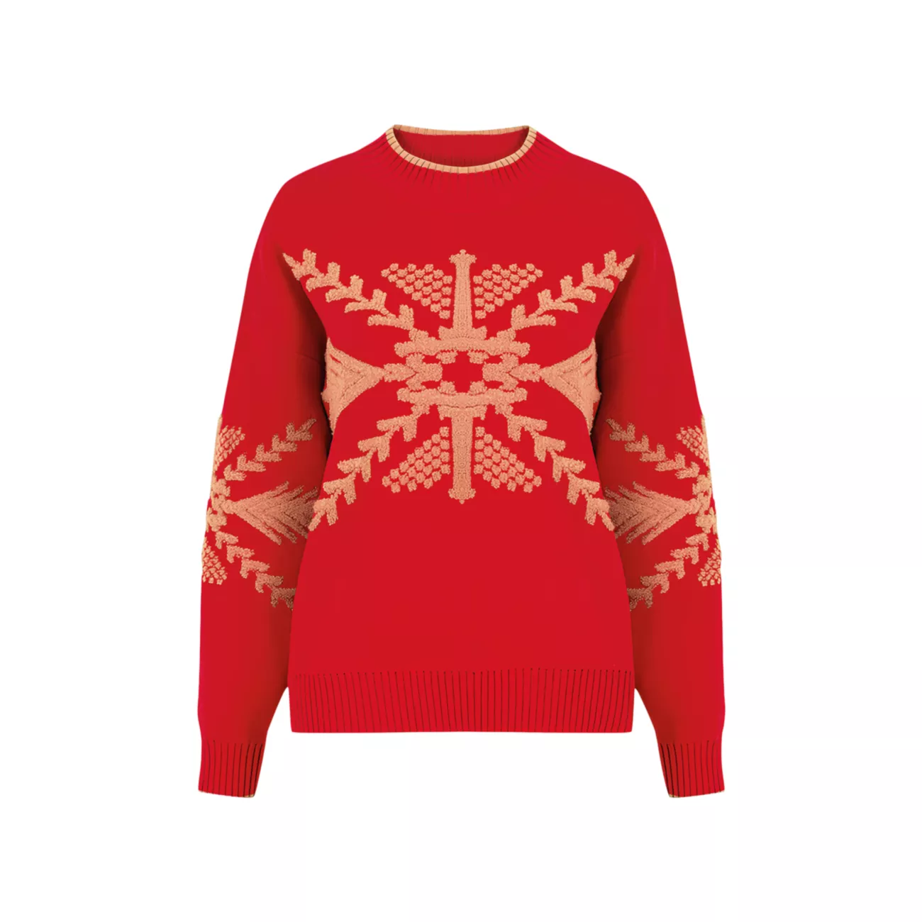 Hakuba Wool Snowflake Sweater Knitss