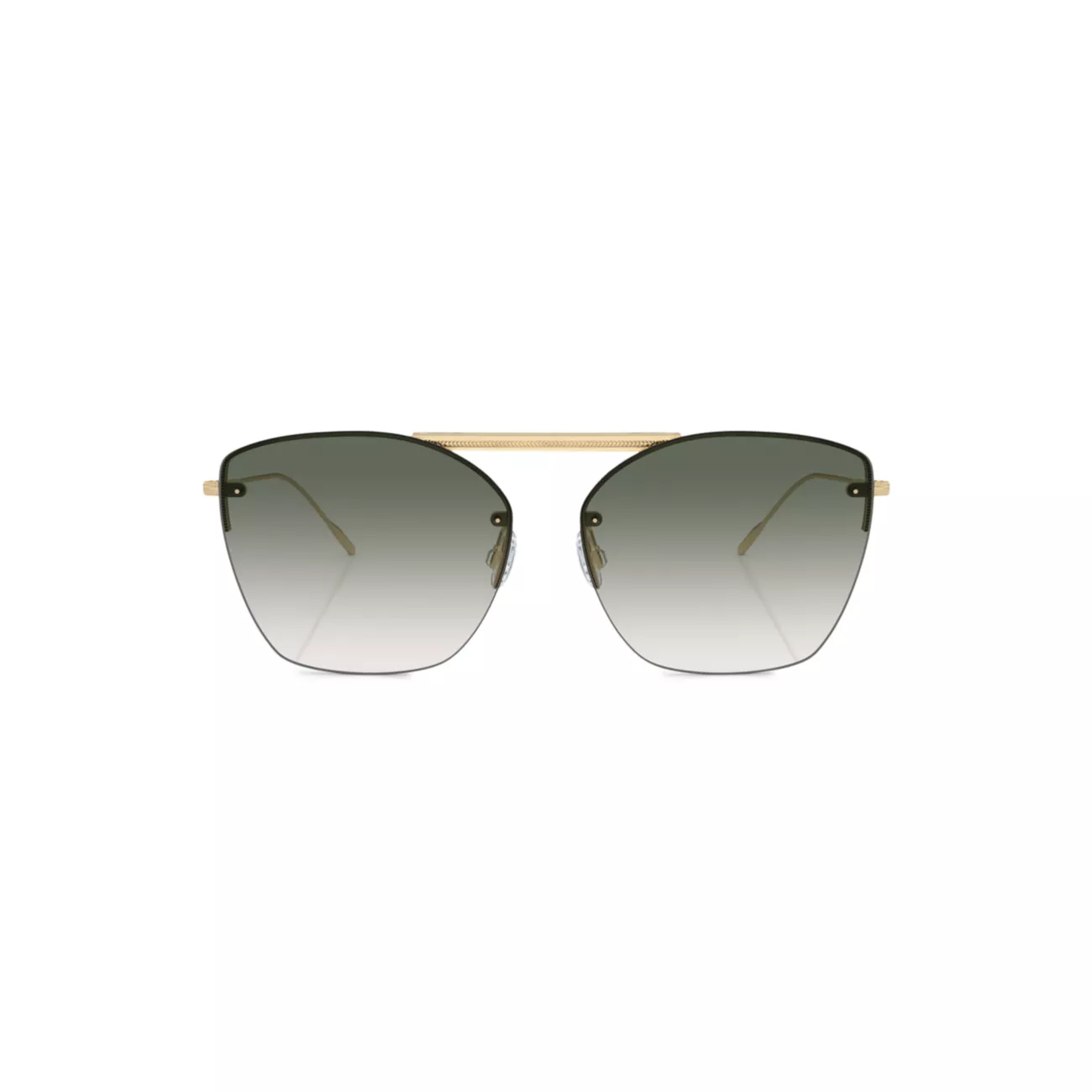 Ziane 61MM Rimless Pilot Sunglasses Oliver Peoples