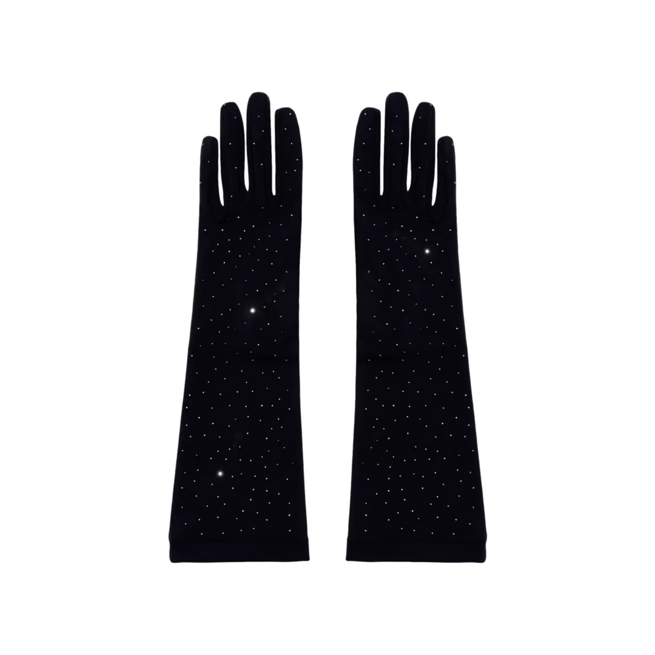 Нейлоновые перчатки Grace с кристаллами Seymoure