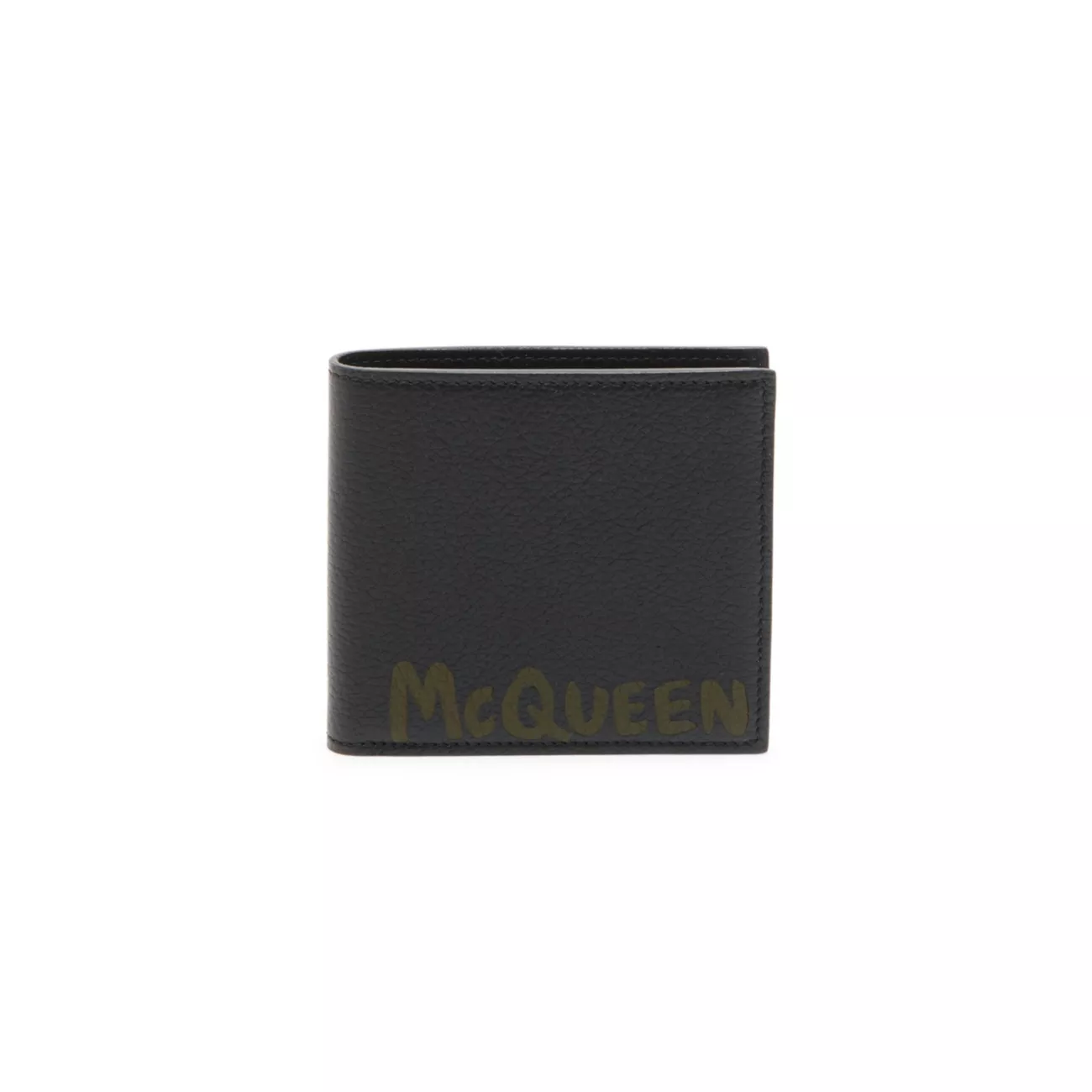 Кожаный кошелек с логотипом Alexander McQueen