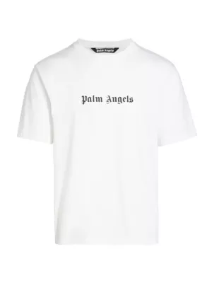 Классическая футболка узкого кроя с логотипом PALM ANGELS