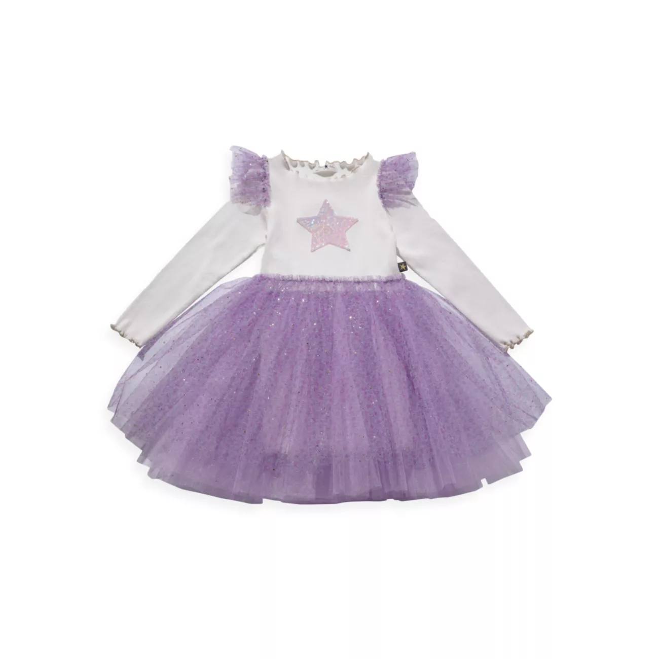 Для маленьких девочек, для маленьких девочек и для маленьких девочек; Платье-пачка с цветочным принтом для девочек Petite Hailey