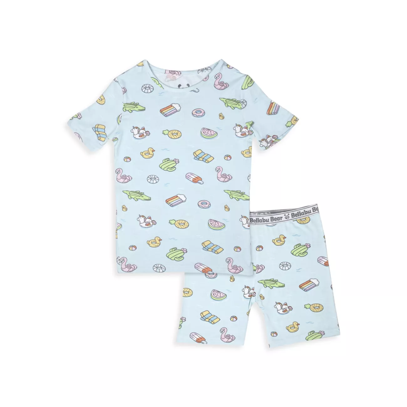 Baby Boy's, Little Boy's &amp; Комплект пижамных шорт с принтом для мальчиков, комплект из пижамных поплавков для бассейна Bellabu Bear