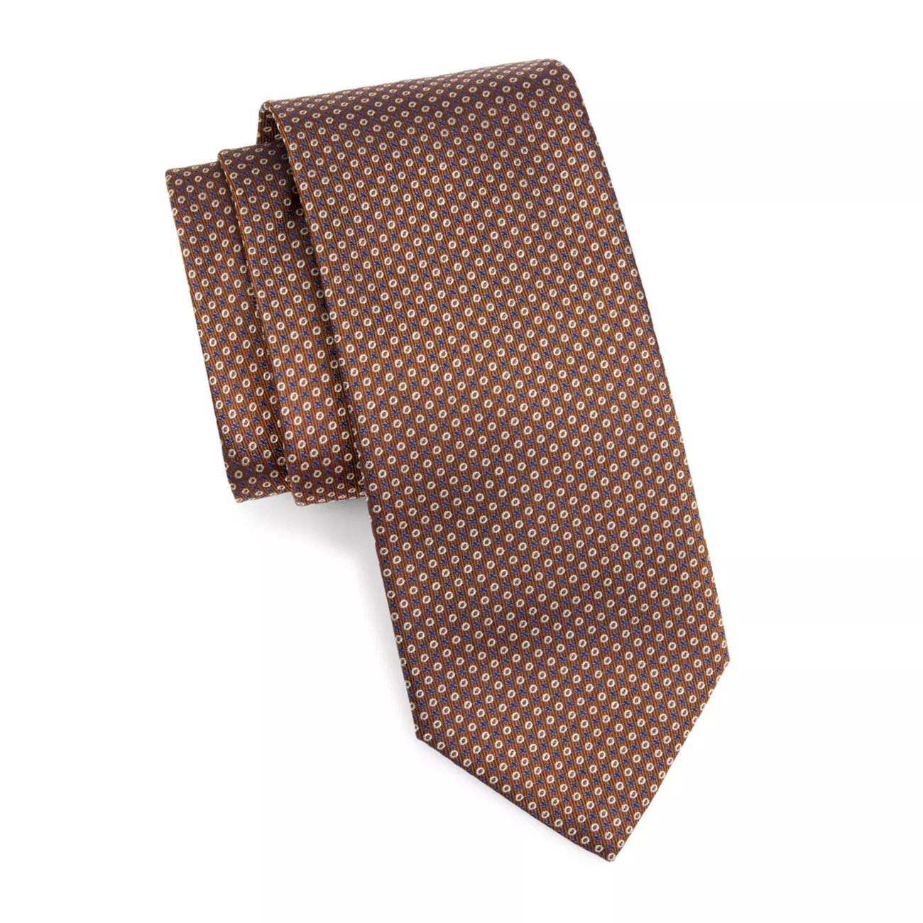 Dot Silk Tie Canali