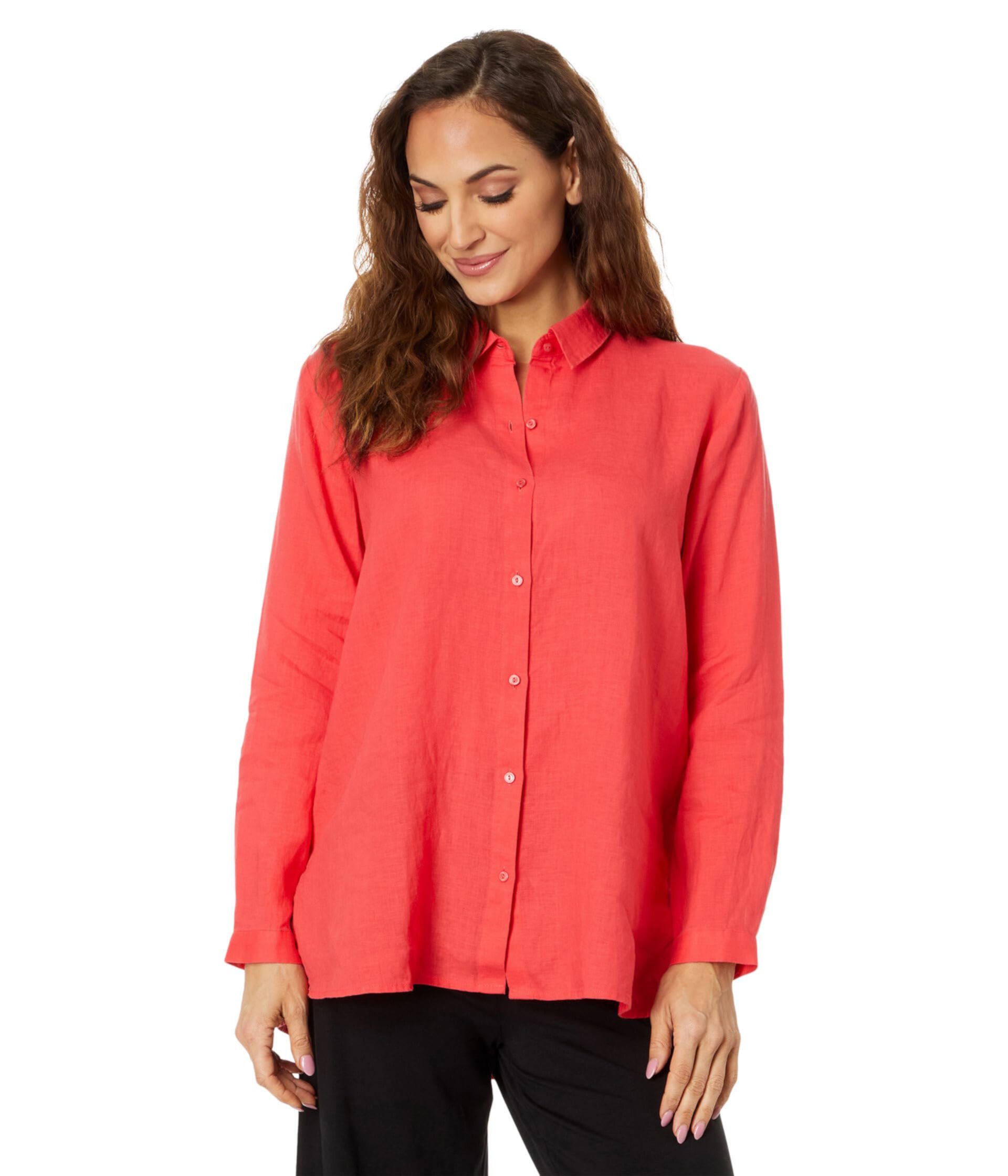 Женская Повседневная Рубашка Eileen Fisher Classic Collar Shirt Eileen Fisher