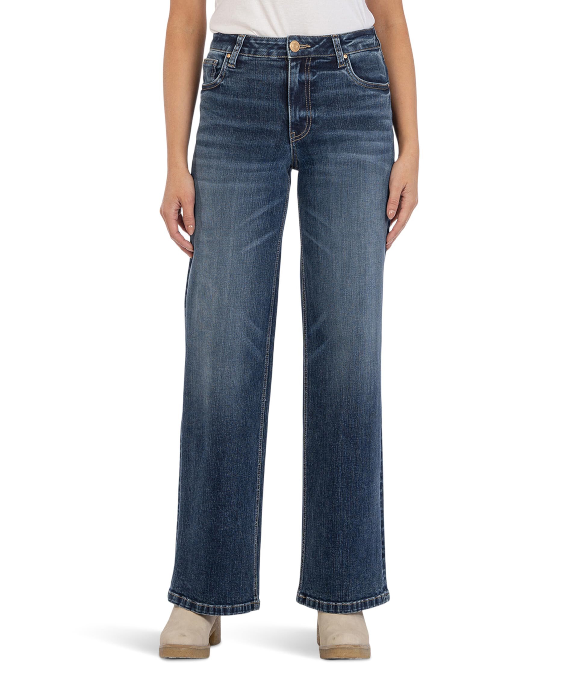 Jean High-Rise Wide Leg in Expertise KUT from the Kloth