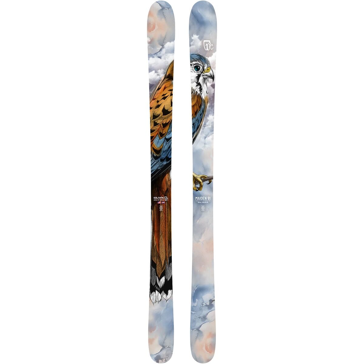 Бэккантри лыжа Icelantic Skis Maiden 91 - 2024 Icelantic Skis