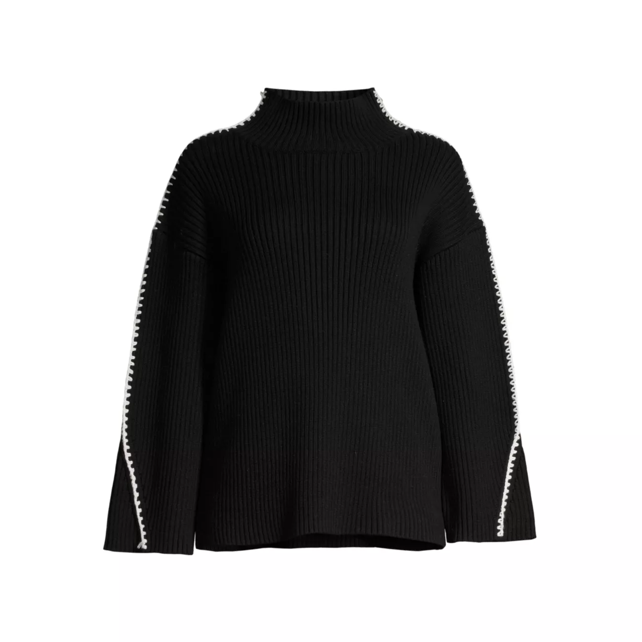 Aki Stitched Cotton Sweater Modern Citizen