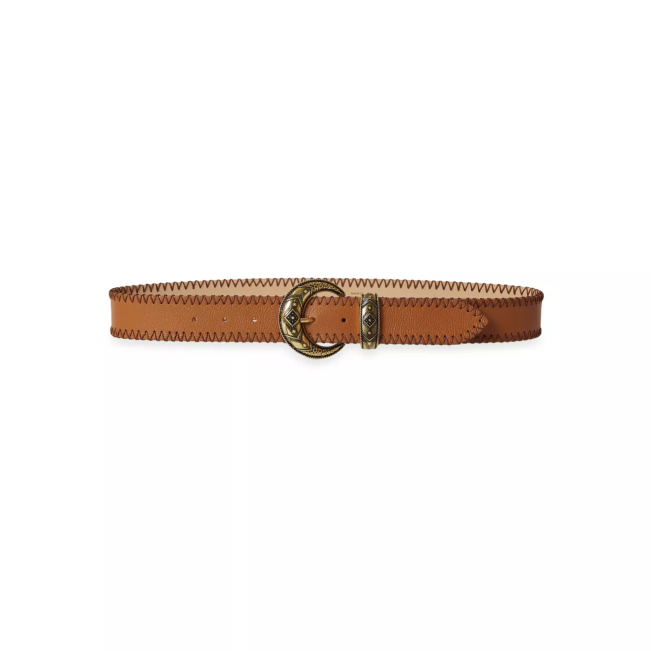 Clover Contrast-Stitched Leather Belt B-Low The Belt