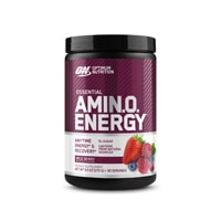 Essential Amin.o. Energy Powder (Порошок) Anytime Energy and Recovery Wild Berry -- 30 Servings (Порции) Optimum Nutrition