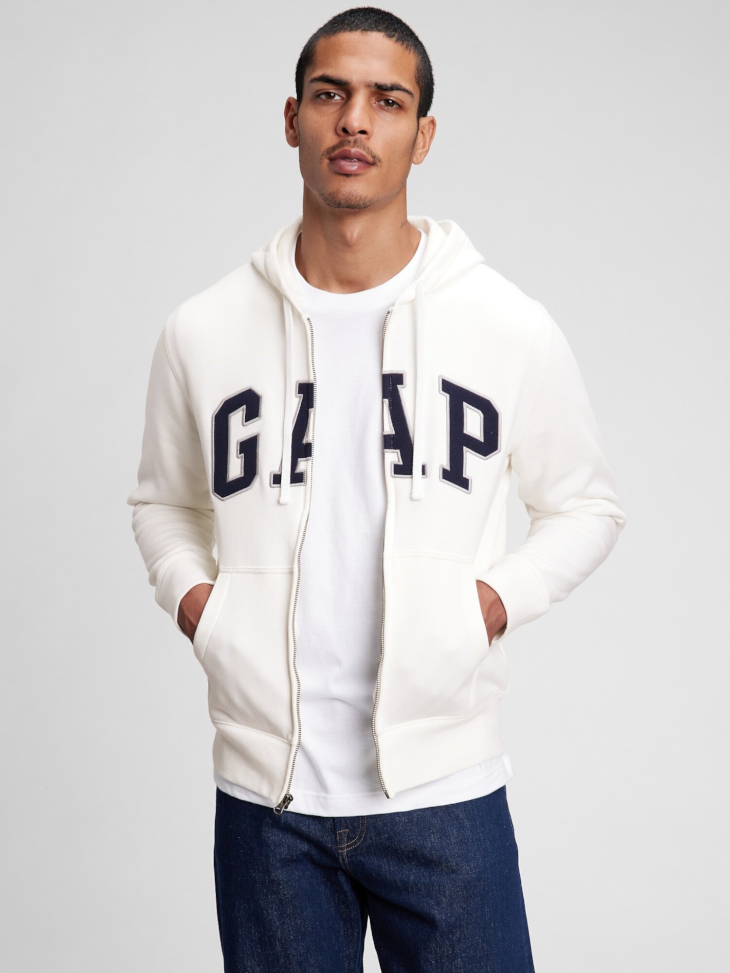 ЗИП худи gap. Белая ЗИП худи гэп. Zip Hoodie gap белая. Зипка гап.