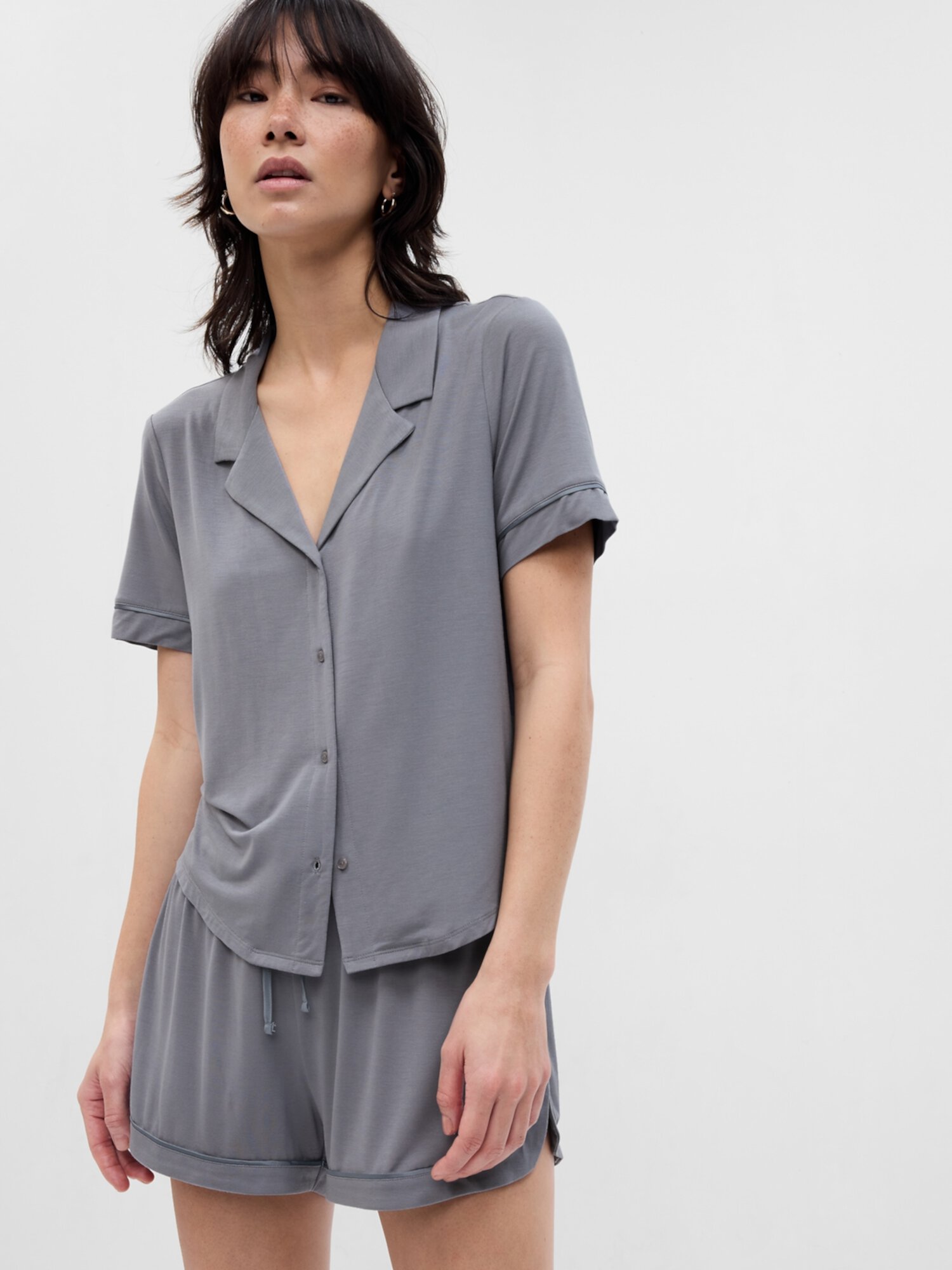 Модальная пижамная рубашка Gap