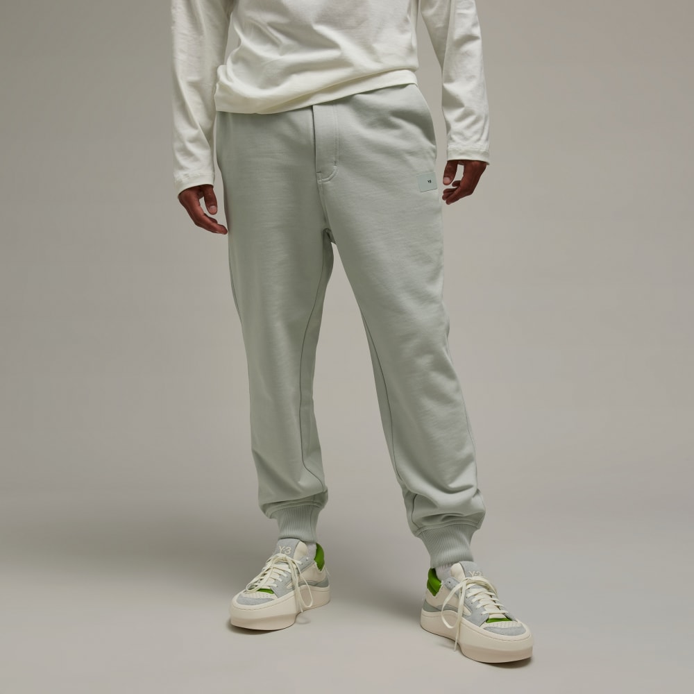 Y-3 Махровые брюки с манжетами из органического хлопка Adidas Y-3