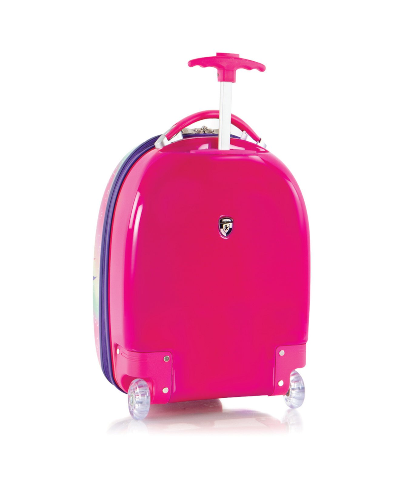 Детский чемодан круглой формы с изображением единорога Heys